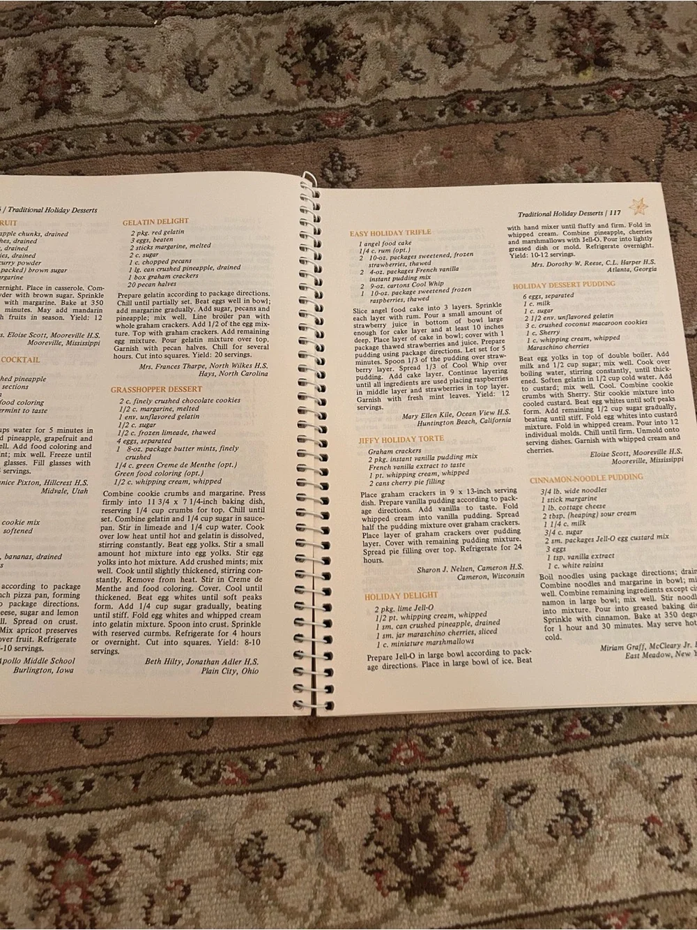 Vintage RARE - Holiday Season Cookbook - Classic Home Holiday Recipes